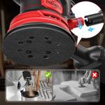 Milwaukee Compatible Cordless Orbital Sander with Dust Collector