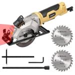 Inequalit 4Amp Compact Mini Circular Saw 3500RPM