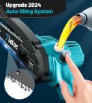 Tietoc 6-Inch Cordless Mini Chainsaw - Portable Electric