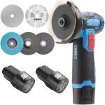 Cordless 4000mAh Angle Grinder Tool, Portable & Powerful