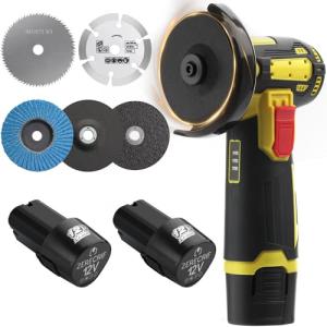 Cordless Mini Angle Grinder Tool with Battery