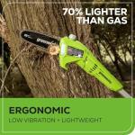 Greenworks 40V 8-Inch Cordless Polesaw Kit