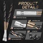 13-Piece Hex Shank Drill Bit Set