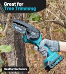 Tietoc 6-Inch Cordless Mini Chainsaw - Portable Electric