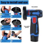 Cordless 4000mAh Angle Grinder Tool, Portable & Powerful