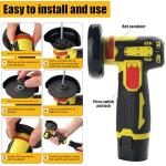 Cordless Mini Angle Grinder Tool with Battery
