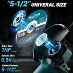 MoJoTools 21V Cordless Brushless Angle Grinder