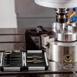 IRONANT 5-Piece Titanium Step Drill Bit Set