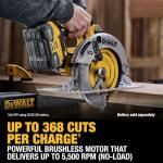 DEWALT 20V MAX XR Brushless 7-1/4" Circular Saw
