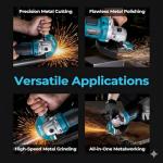 MoJoTools 21V Cordless Brushless Angle Grinder