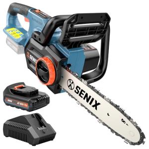 SENIX 20V Cordless 10" Brushless Chainsaw