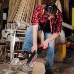 Mini Chainsaw 6 Inch, Cordless Electric Chain Saw