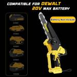 Cordless Mini Chainsaw with Dual Chain Sizes