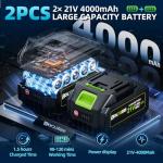 BOLTRISE 12" Cordless Brushless Electric Chainsaw