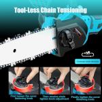 21V Cordless Mini Chainsaw with Automatic Oiling