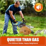 SENIX 20V Cordless 10" Brushless Chainsaw