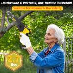 Cordless Mini Chainsaw with Dual Chain Sizes