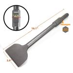 JACKCHEN 4" Tile and Stone Chisel Bit