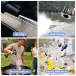 YIREAL Lightweight Cordless Leaf Blower with Battery