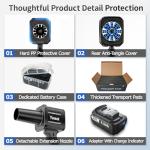 YIREAL Lightweight Cordless Leaf Blower with Battery