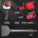 JACKCHEN 4" Tile and Stone Chisel Bit