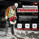 YIYIONCE 52CC Gas Jack Hammer with 2 Chisels