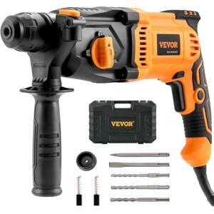 VEVOR 1 Inch SDS-Plus Rotary Hammer Drill