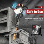 YIYIONCE 52CC Gas Jack Hammer with 2 Chisels