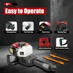 YIYIONCE 52CC Gas Jack Hammer with 2 Chisels