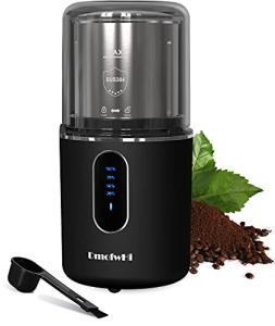 Cordless Electric Coffee Grinder - USB Rechargeable