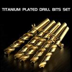 Titanium Plated Drill Bit Set - 29 Pieces