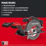 CRAFTSMAN V20 Cordless Circular Saw Kit, 6.5