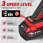 Byczone Cordless Angle Grinder for Milwaukee M18