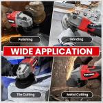 Byczone Cordless Angle Grinder for Milwaukee M18