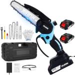 Cordless Mini Chainsaw for Easy Tree Pruning