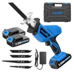 Cordless FULLYEA Reciprocating Saw with 2 Batteries