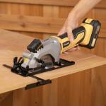 Inequalit Mini Cordless Circular Saw with Laser Guide
