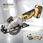 Inequalit Mini Cordless Circular Saw with Laser Guide