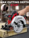 Milwaukee M18 Brushless Cordless Circular Saw 6-1/2