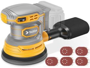 Cordless Orbital Sander for Dewalt Batteries, 20Pcs Sandpaper