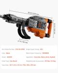 VEVOR 3500W Electric Demolition Hammer with Chisels