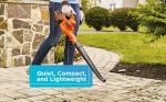 BLACK+DECKER 40V Cordless Leaf Blower, 125 MPH