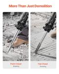 VEVOR 3500W Electric Demolition Hammer with Chisels