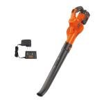 BLACK+DECKER 40V Cordless Leaf Blower, 125 MPH