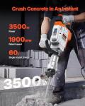 VEVOR 3500W Heavy Duty Electric Jack Hammer
