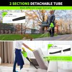 VERVEWAVE 20V Cordless Leaf Blower with Batteries