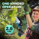 Cordless 6-Inch Mini Electric Chainsaw for Trimming