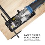 G LAXIA Compact Mini Circular Saw with Laser Guide