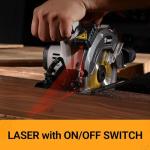 DEKOPRO 20V Cordless Circular Saw with Batteries