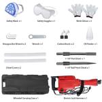ZENY 2200W Electric Demolition Jack Hammer Set